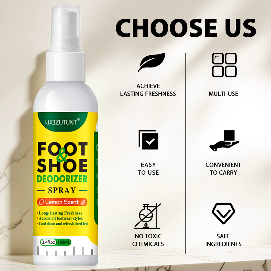100ml pé sapatos desodorizador - Sneaker Care avaliação e preço